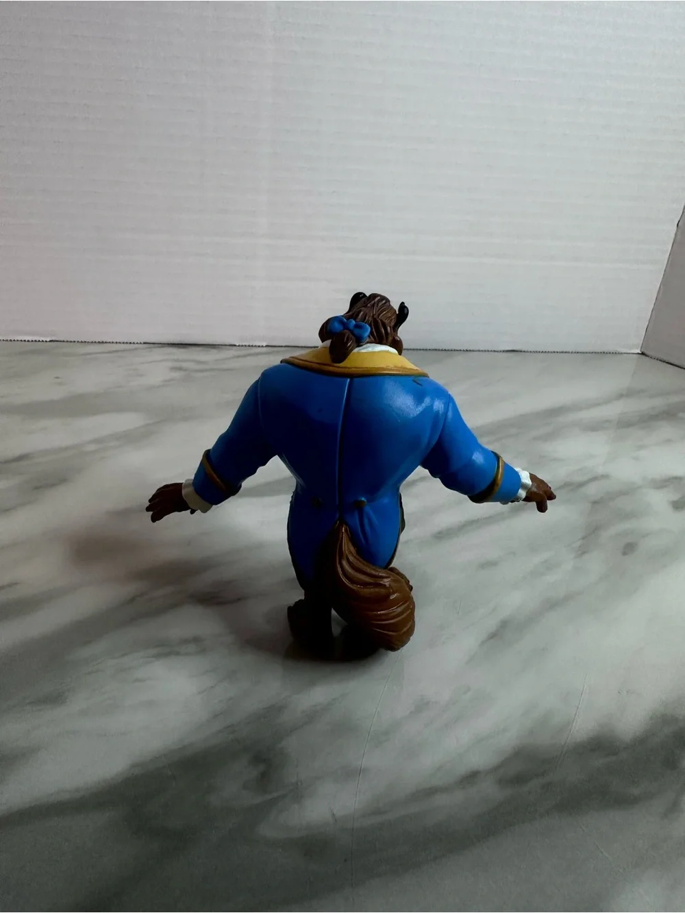Disney Blue and Gold Beast Costume Figure